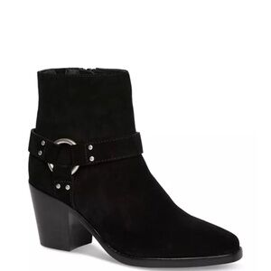NWT Paige Women's Black Suede Edie Ankle Boots-Size 9.5-Gorgeous, sexy boots